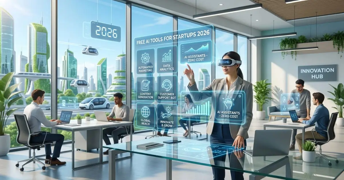 free AI tools for startups 2026