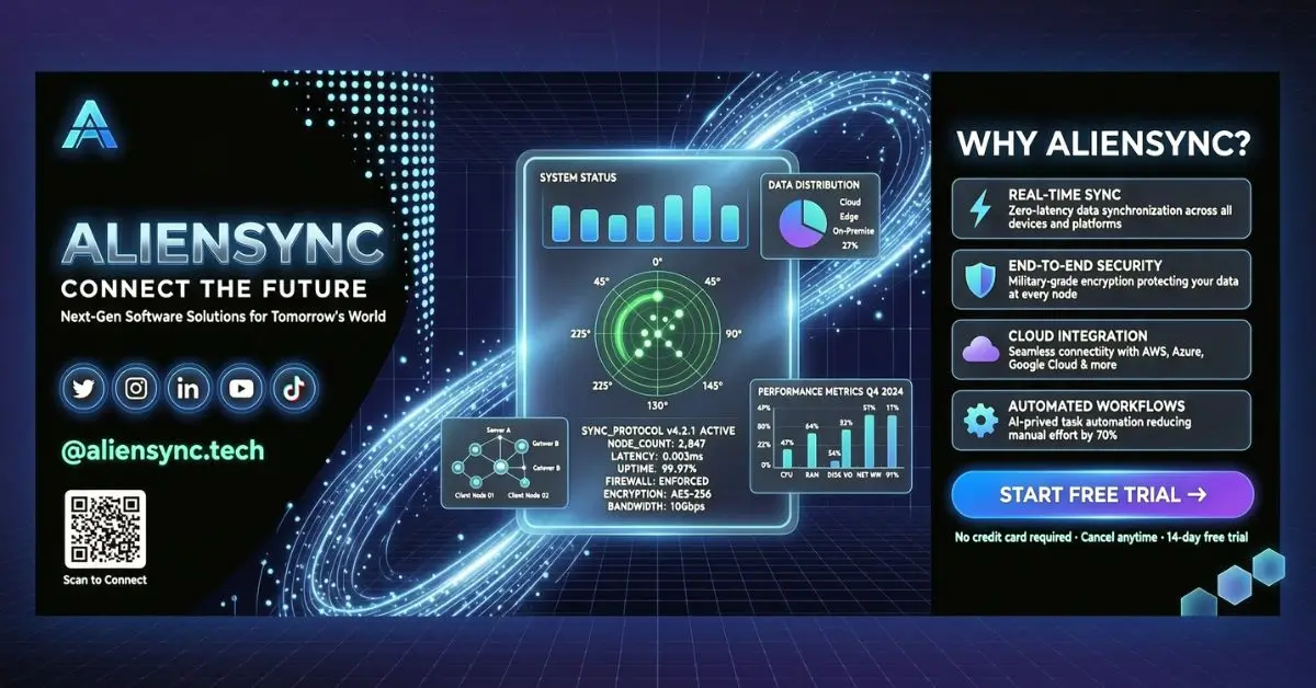 Socials and Softwares AlienSync: Full Guide